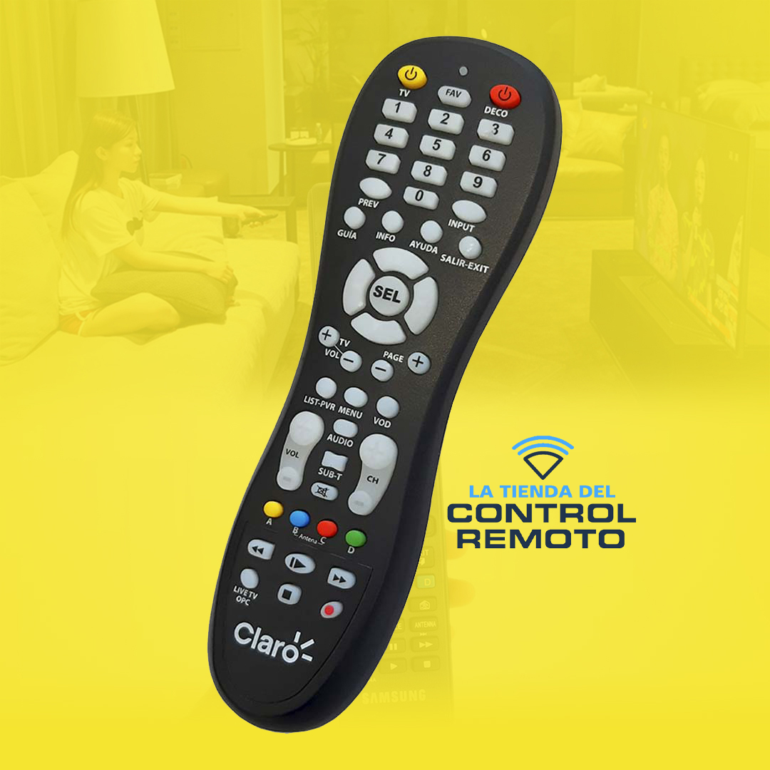 Control Remoto Para Decodificador Claro