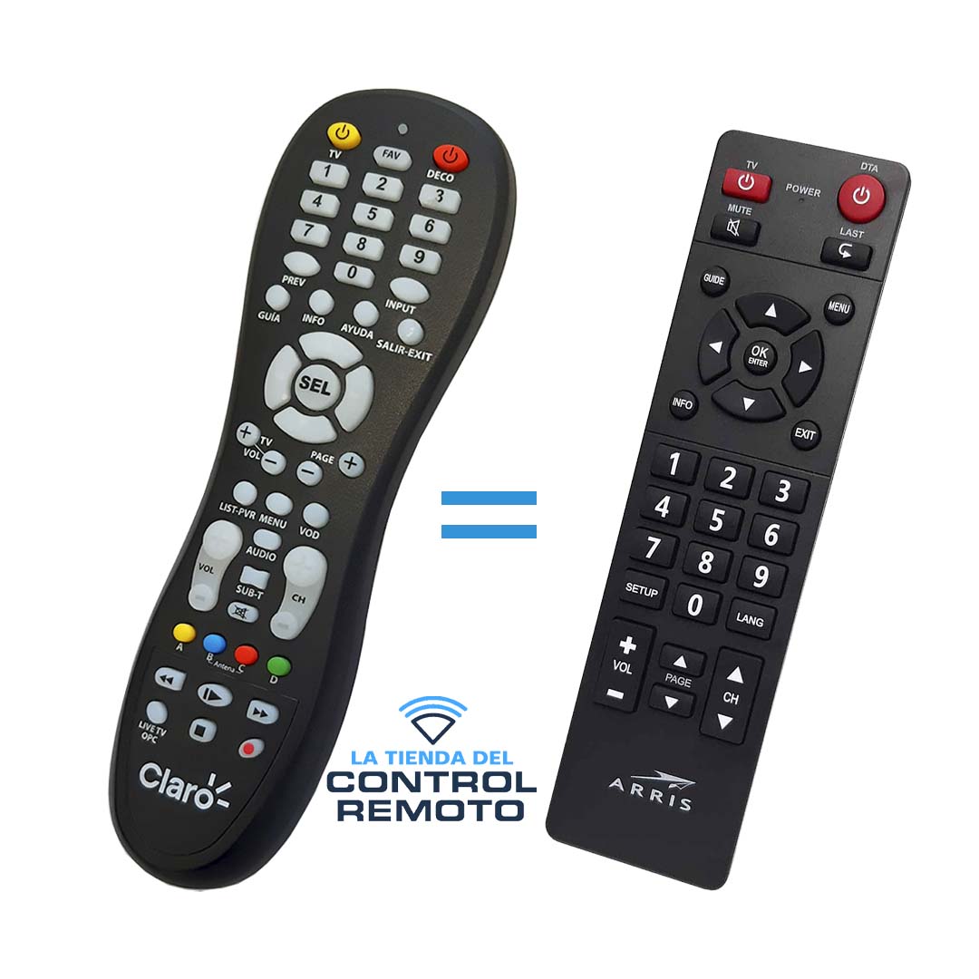 Control Remoto Para Decodificador Claro