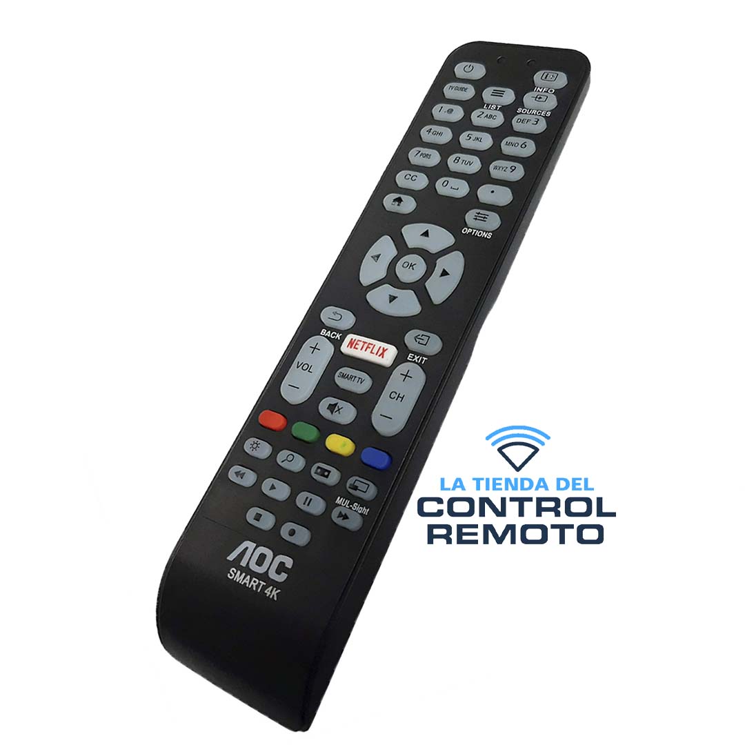 Control Remoto Para Tv Aoc Smart Led U7970