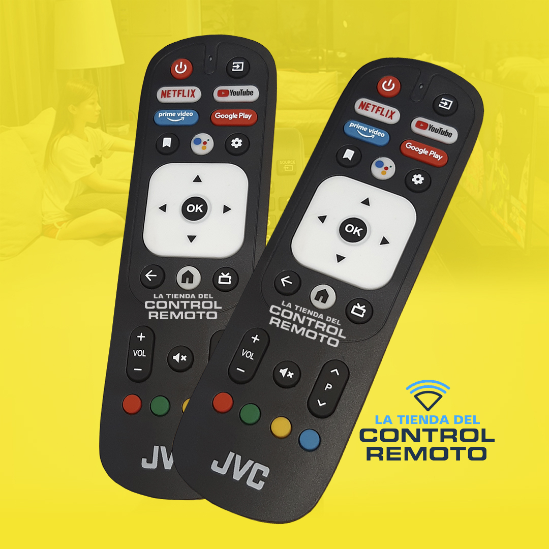 Control Remoto para Jvc Smart Tv RM-C3287 Sin Voz