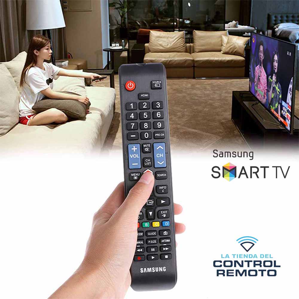 Control Para Tv Samsung Smart, Led, Lcd, Plasma, 3D