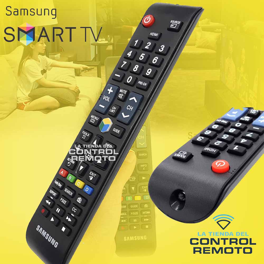 Control Para Tv Samsung Smart, Led, Lcd, Plasma, 3D