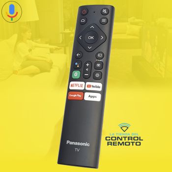 Control Panasonic Smart Tv con Mando de voz Original