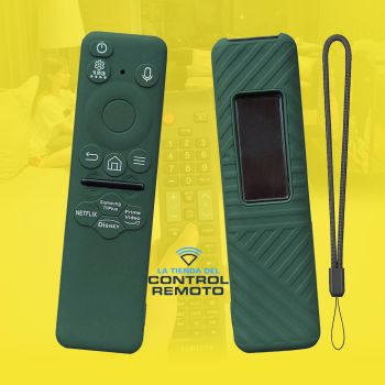 Funda Protector de Silicona Para Control Samsung solar BN59-01432 - Verde