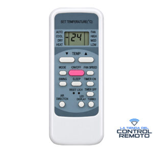 Control Remoto R51L para Aire Acondicionado Midea Miray Recco