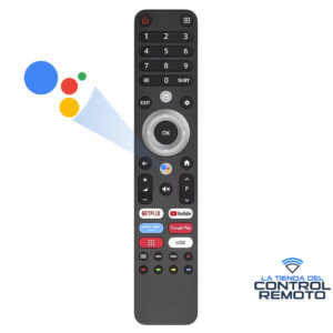 Control Remoto Tv Hyundai Google Tv con Mando de Voz