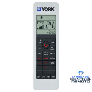 Control Remoto para Aire Acondicionado York Split Compatible