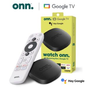 Dispositivo De Streaming Onn Tv Box 4K Google Watch