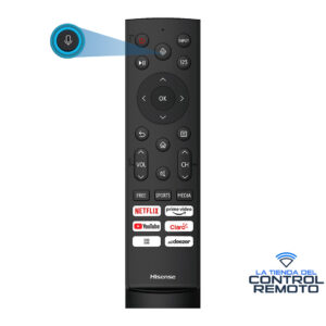 Controles Remoto Hisense con Voz para Smart Tv Original