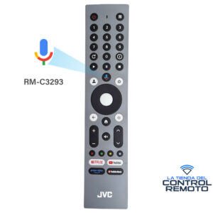 Controles Remoto JVC RM-C3293 Por Voz para Smart Tv 4k