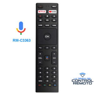 Controles Remoto RM-C3363 Por Voz para Smart Tv Jvc