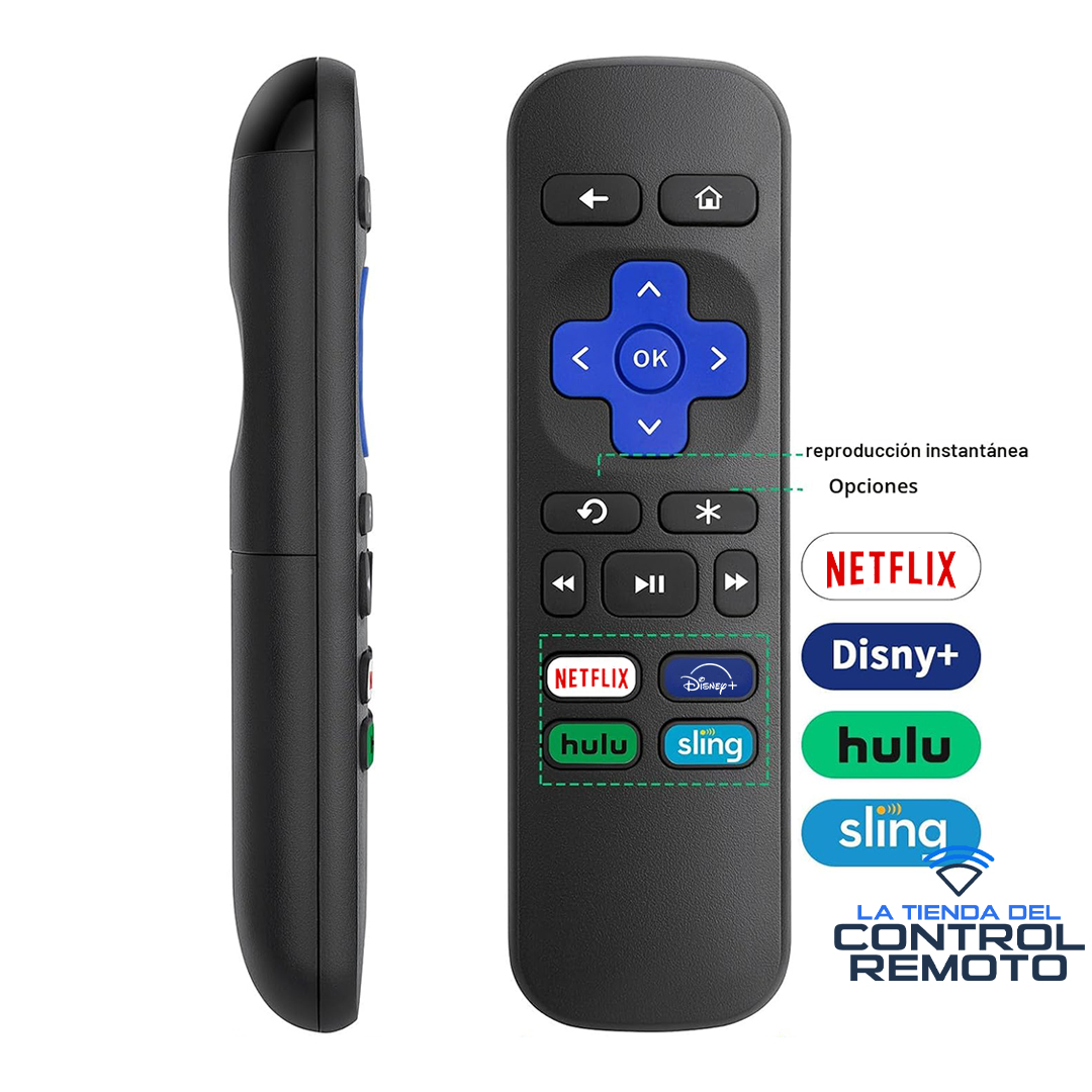 Control Remoto Compatible para Roku Express Premiere Ultra - Imagen 4