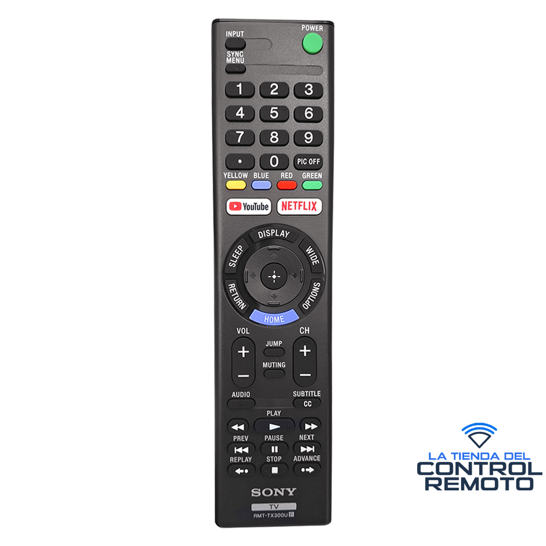 Control Remoto Original TX300 Smart Tv Sony Bravia