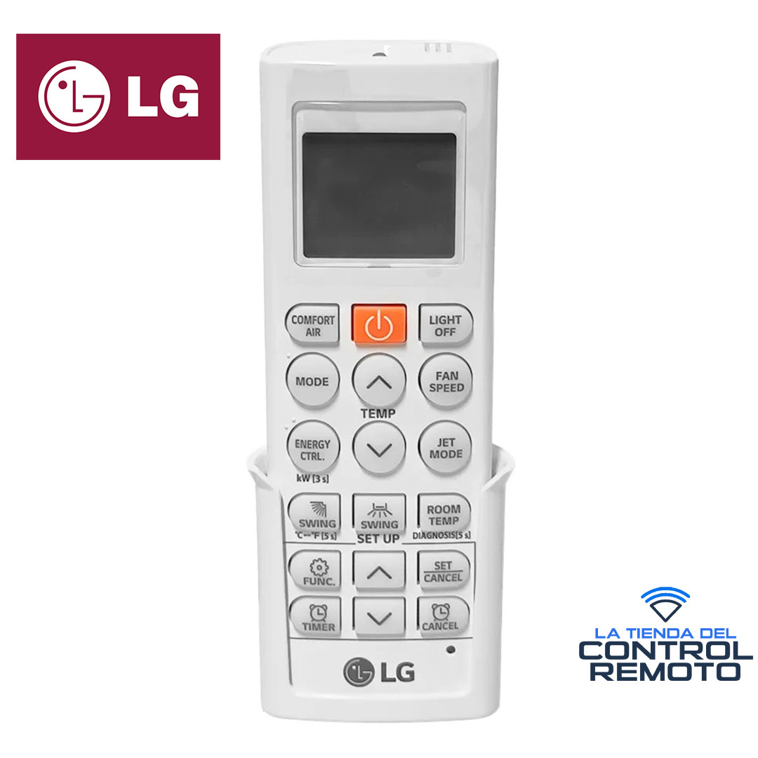Control Remoto Original LG AKB74955603 para Aire Acondicionado LG Inverter con Soporte - Imagen 3