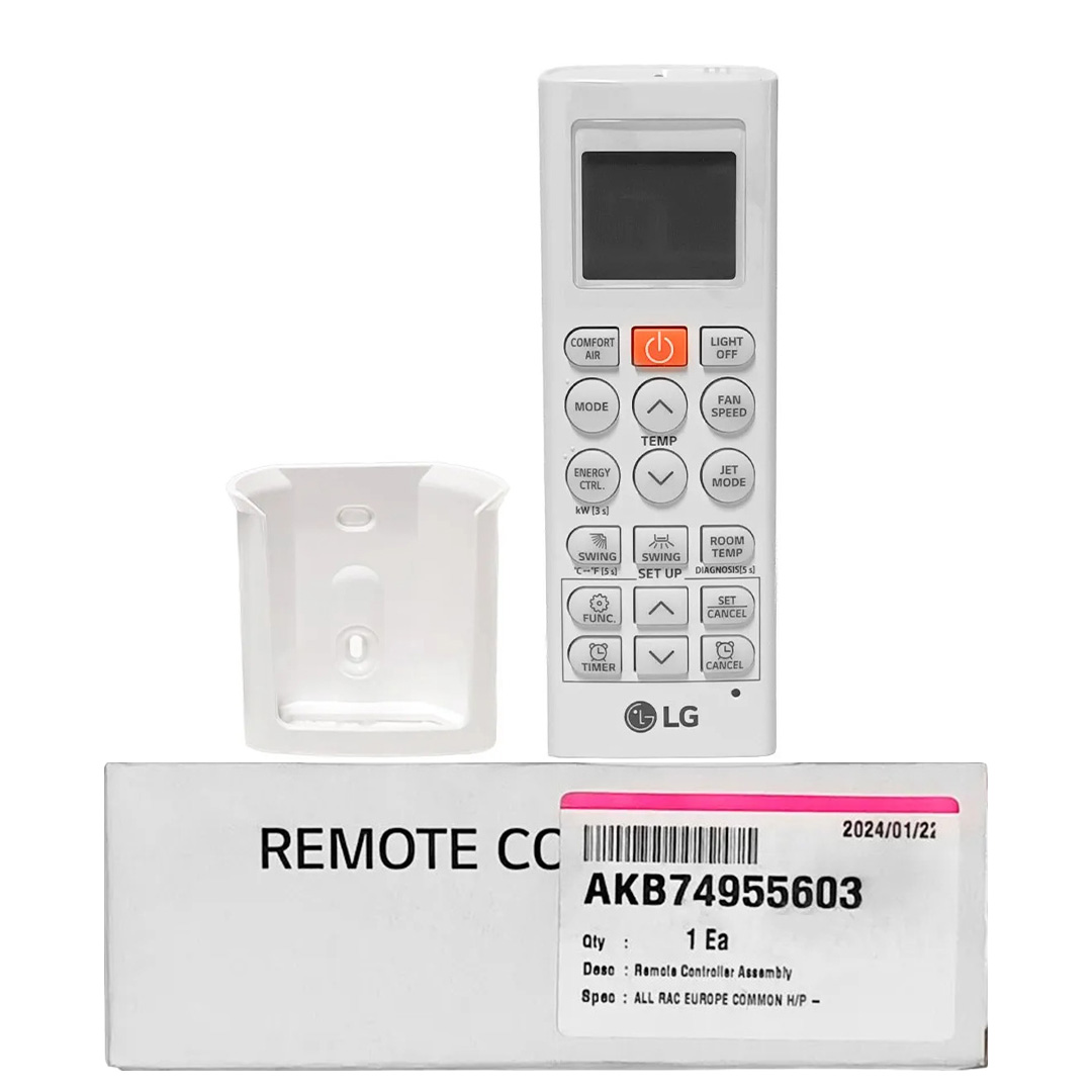 Control Remoto Original LG AKB74955603 para Aire Acondicionado LG Inverter con Soporte - Imagen 2
