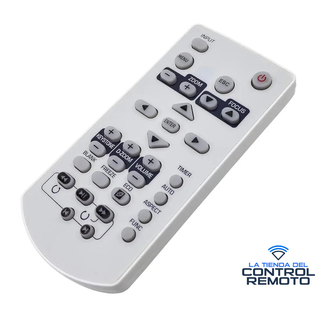 Control Remoto para Proyector Casio YT-130 Compatible con XJ-A142 XJ-A147