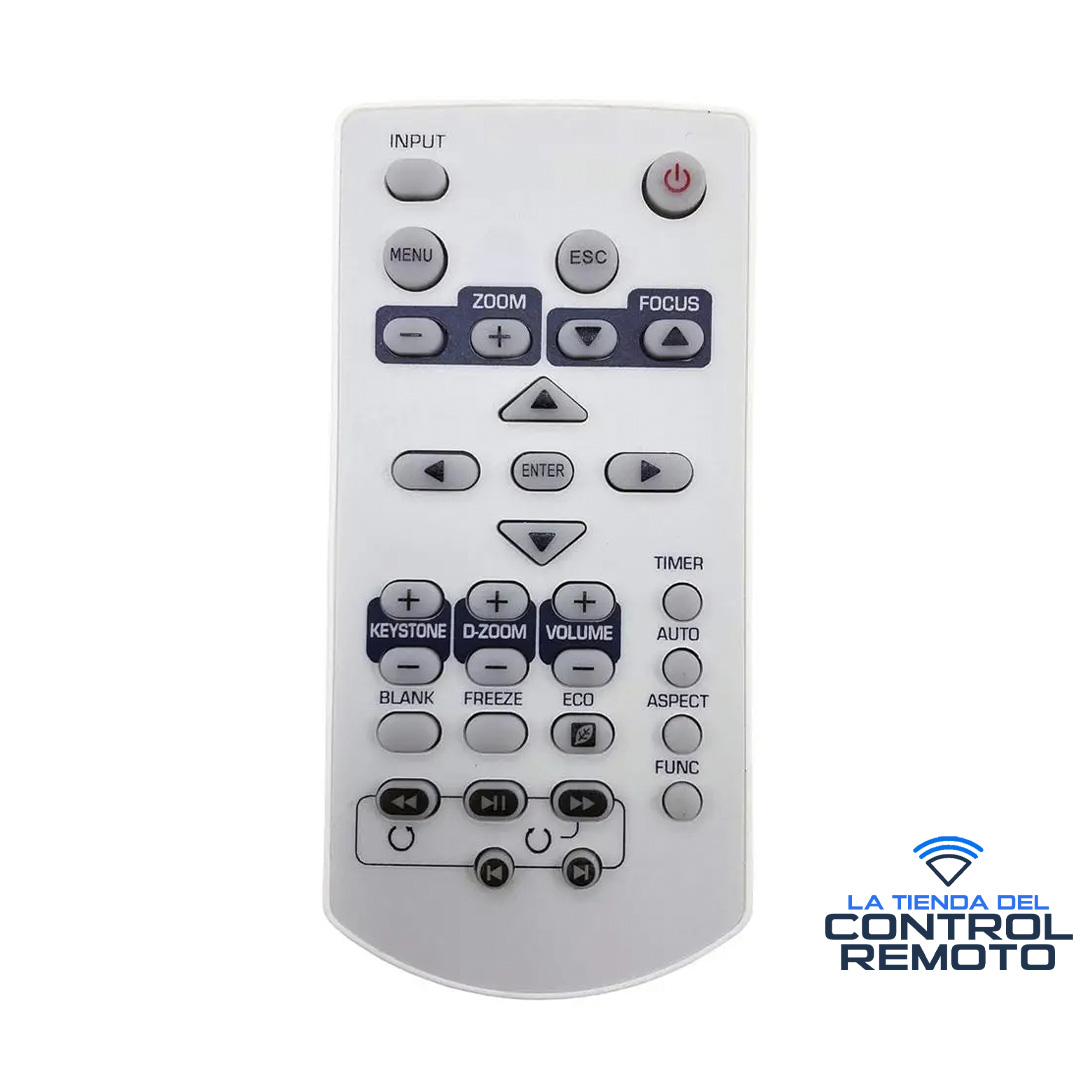 Control Remoto para Proyector Casio YT-130 Compatible con XJ-A142 XJ-A147 - Imagen 2