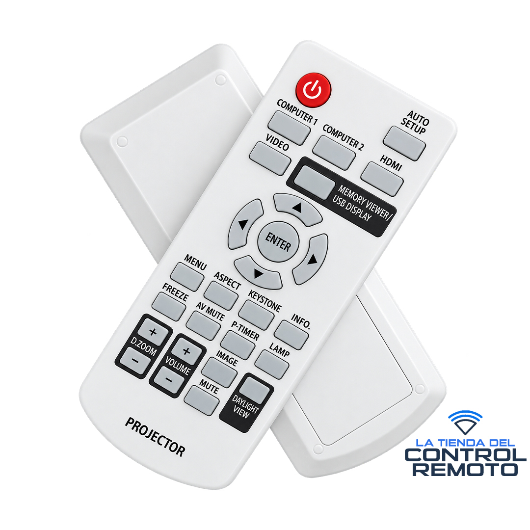 Control Remoto para Proyector Panasonic N2QAYA000116 Compatible Serie PT-LB - Imagen 2