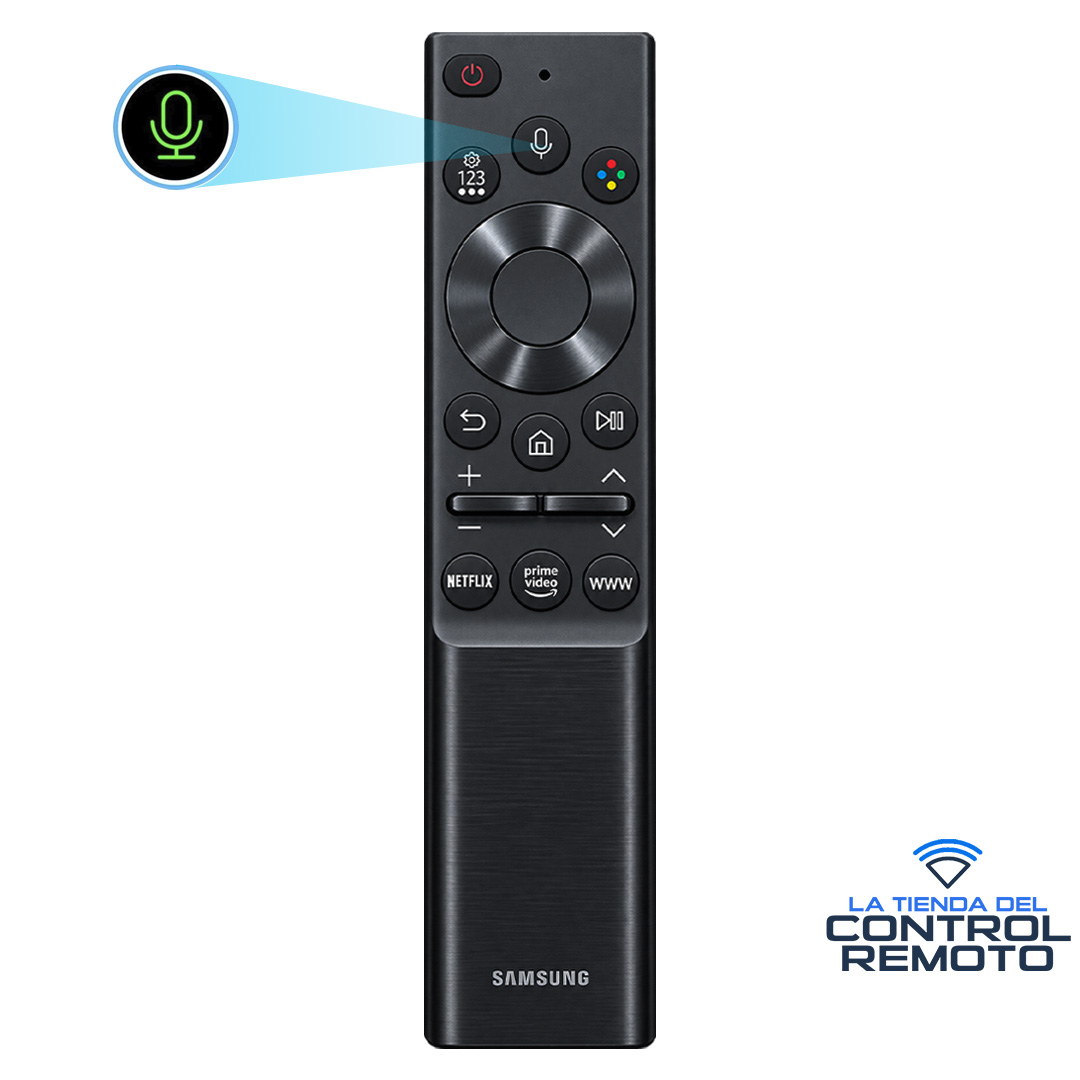 Control Remoto Samsung BN59-01363 Original con Voz para Smart TV UHD QLED Crystal