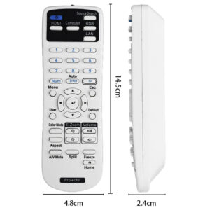 Control Remoto para Proyector Epson PowerLite E24 E20 EB-X49 EB-FH52