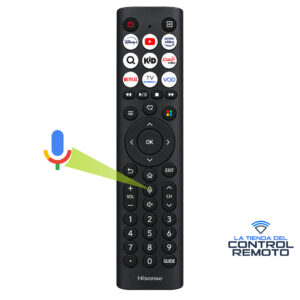 Control Remoto Hisense ERF2H38H Original con Voz