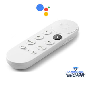 Control Remoto para Google Chromecast con Google TV 4K y HD con Voz